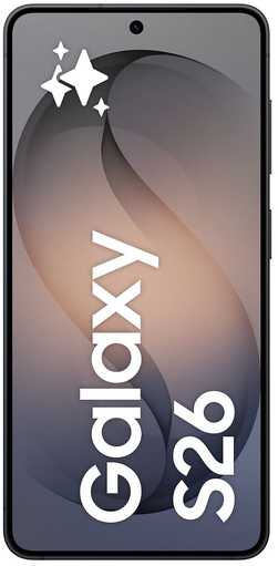 Išmanusis telefonas Samsung S942B S26 5G 256GB Juodas