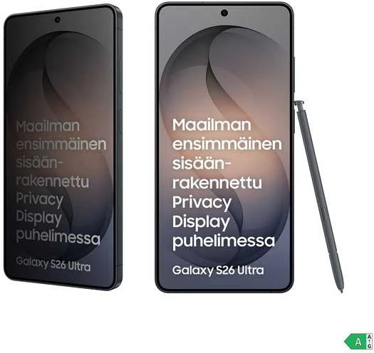 Samsung Galaxy S26 Ultra 5G puhelin, 512/12 Gt, musta