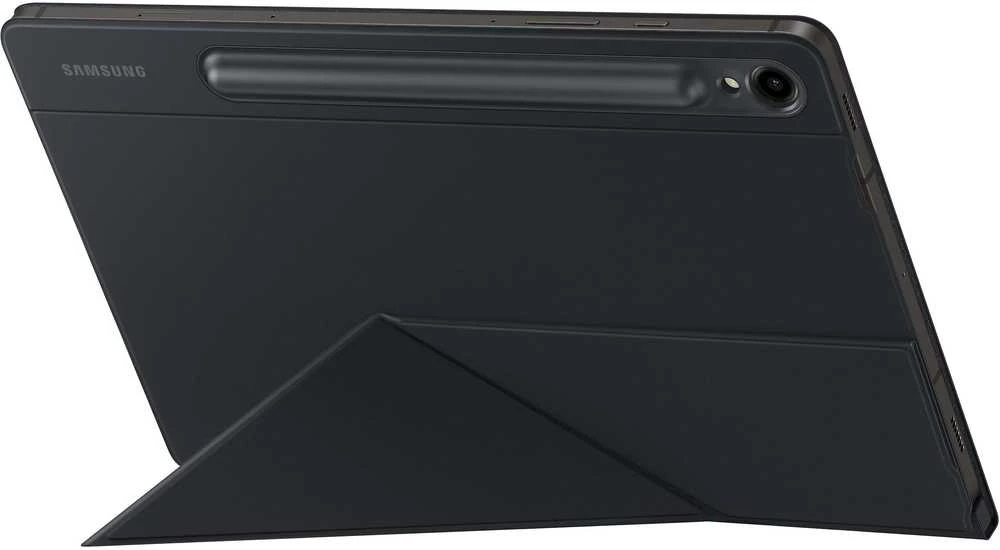 Samsung Galaxy Tab S9/S9 FE Smart Book Cover Juodas