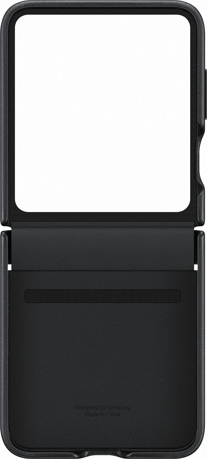 VF731PBE Flap ECO-Odinis dėklas for Samsung Galaxy Flip 5, Juodas (Juodas)