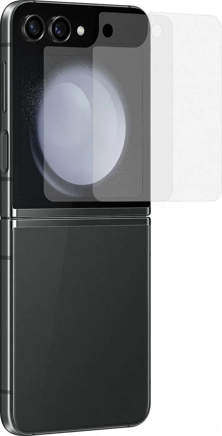 UF731CTE priekinė apsauginė plėvelė, skirta Samsung Galaxy Flip 5, skaidri (skaidri)