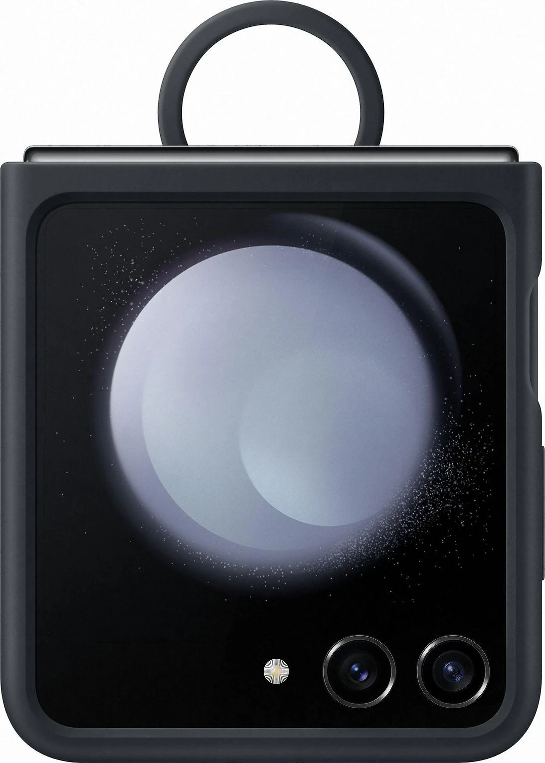 „Samsung Galaxy Flip5“ silikoninis dangtelis su „Indigo“ žiedu