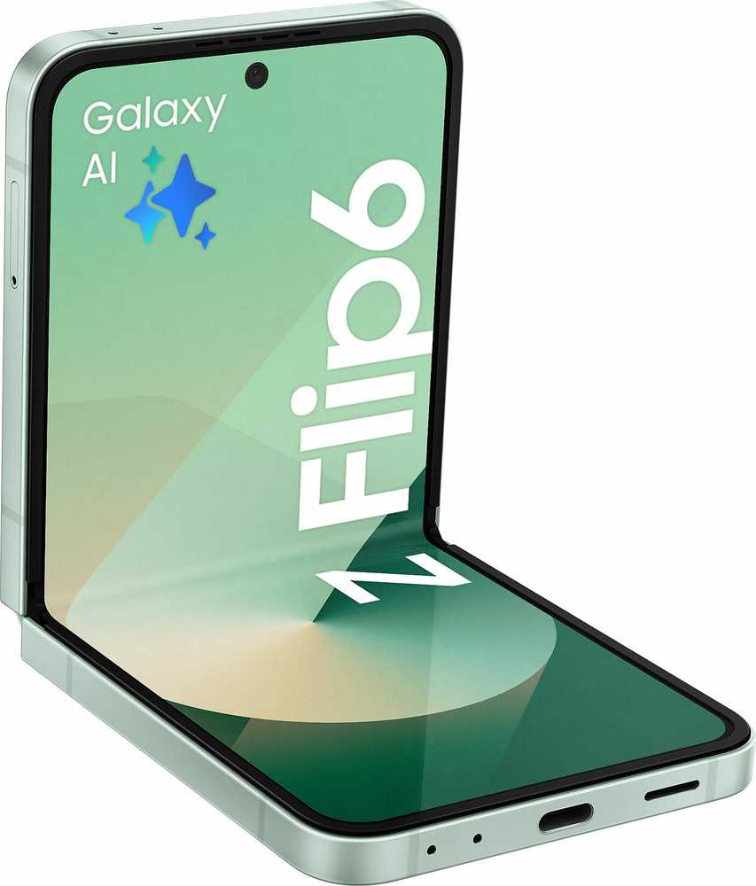 Mobilus Telefonas - Samsung Z Flip 6 12+512gb Ds 5G Mėtų Spalvos