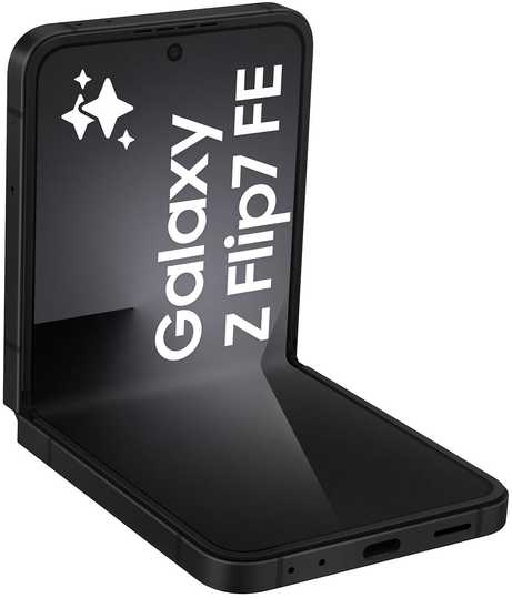 Samsung Išmanusis telefonas amsung Galaxy Z Flip7 FE F761B 5G Dual Sim 8GB RAM 128GB - Juodas