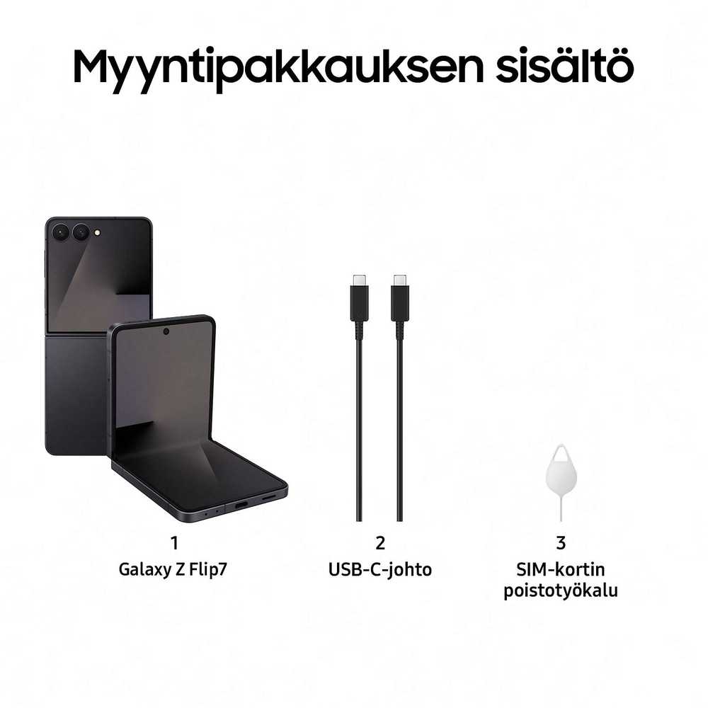 Samsung Z Flip 7 F766 5G 12/256GB jetblack