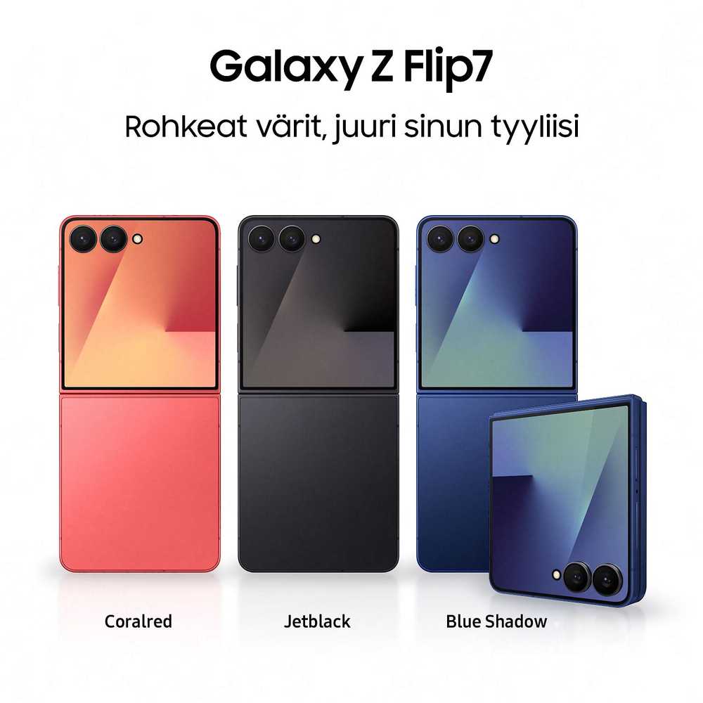 Samsung Z Flip 7 F766 5G 12/256GB jetblack
