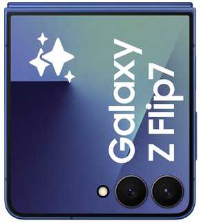 Samsung Galaxy Z Flip7 F766B 5G Dual Sim 12GB RAM 256GB – Mėlyna Shadow