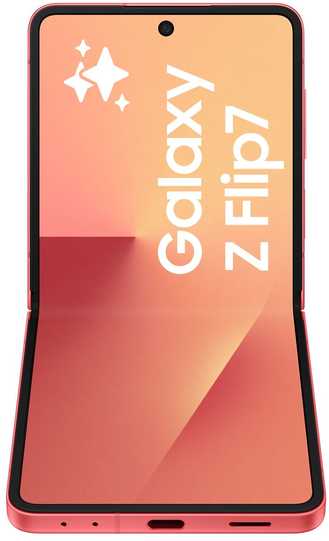 Išmanusis telefonas Samsung Galaxy Z Flip7 5G 12/512GB Koralowy (SM-F766BZRHEUB)