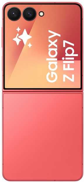 Išmanusis telefonas Samsung Galaxy Z Flip7 5G 12/512GB Koralowy (SM-F766BZRHEUB)