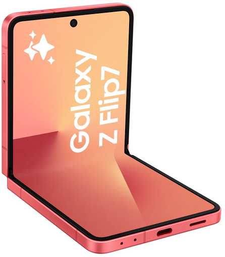Išmanusis telefonas Samsung Galaxy Z Flip7 5G 12/512GB Koralowy (SM-F766BZRHEUB)