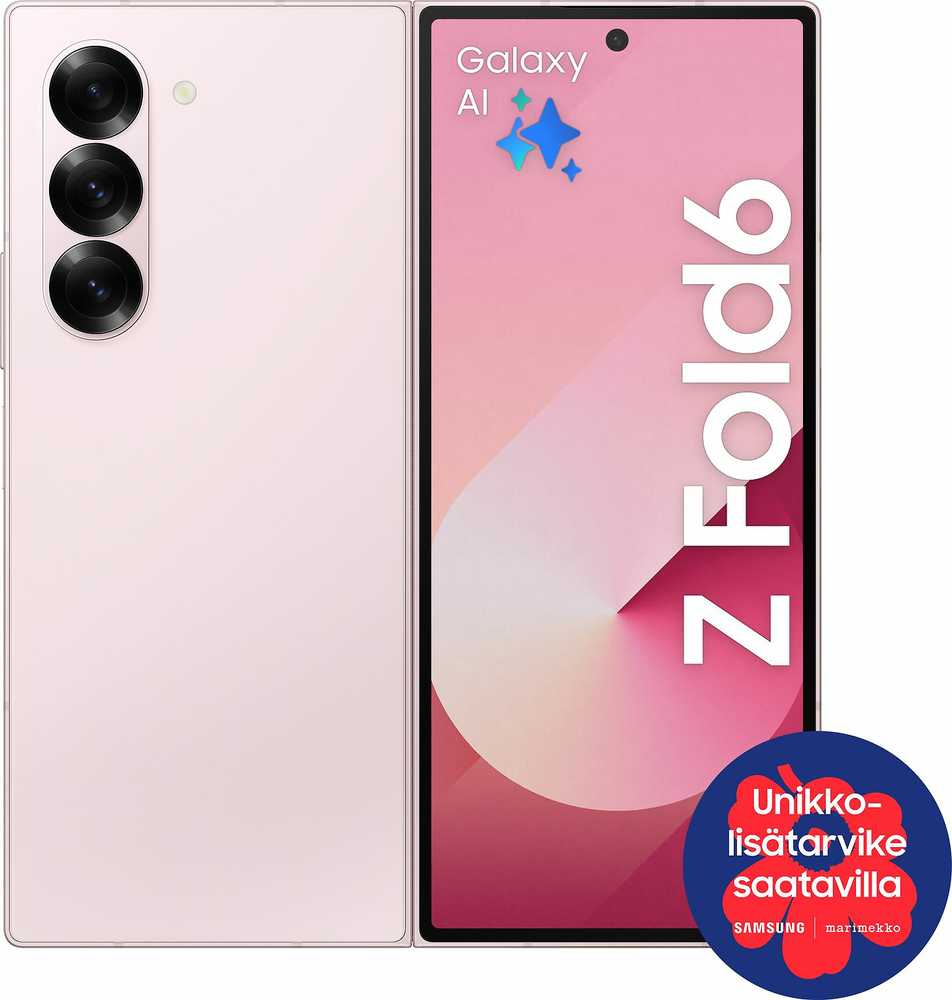 Mobilus telefonas - Samsung Z Fold 6 SM-F956B 12+256GB DS 5G Rožinė