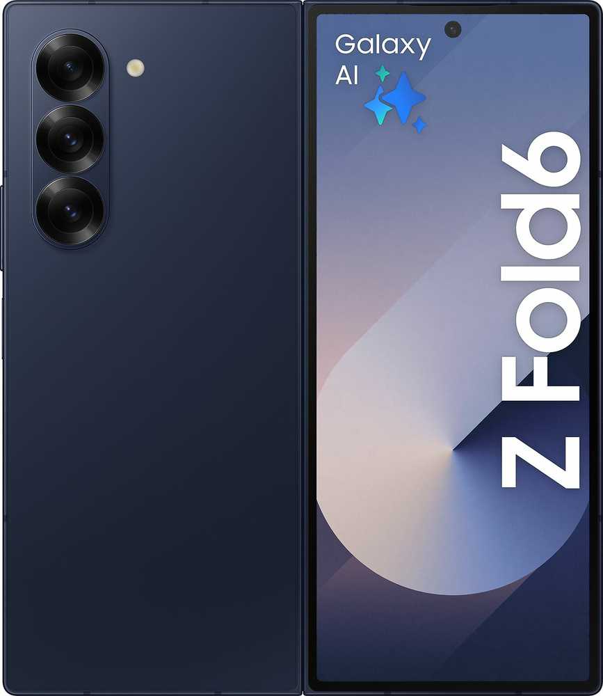 Mobilus telefonas - Samsung Z Fold 6 SM-F956B 12+256GB 5G tamsiai mėlynas