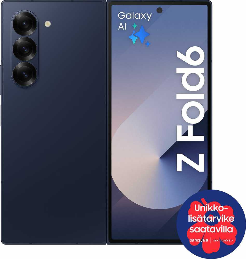 Mobilus telefonas - Samsung Z Fold 6 SM-F956B 12+256GB 5G tamsiai mėlynas