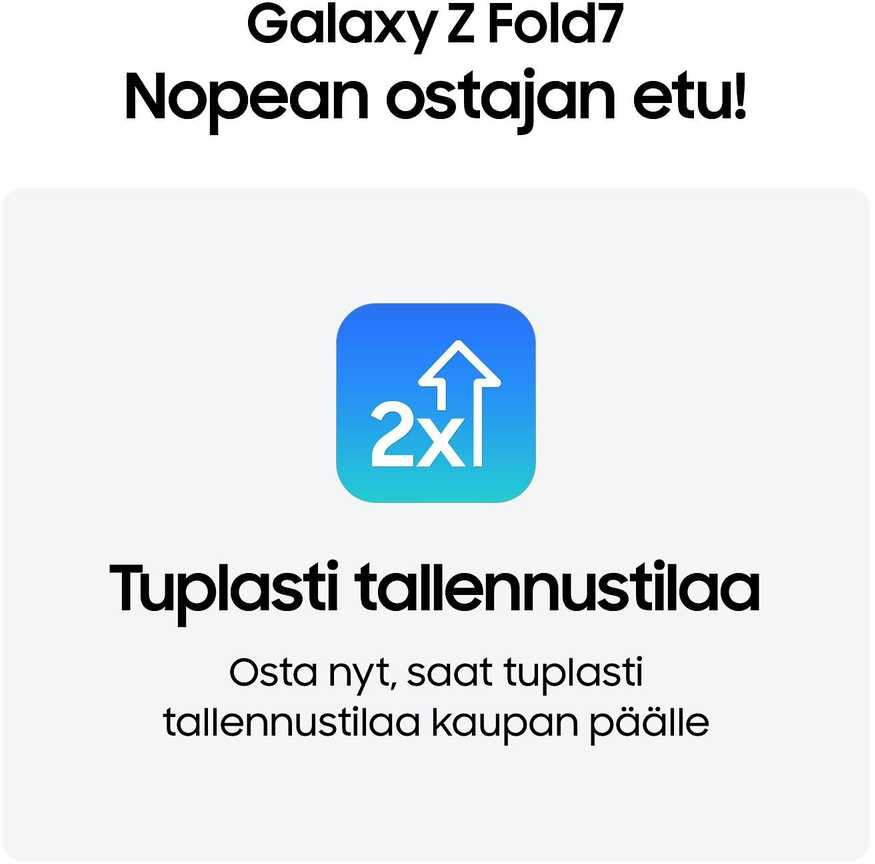 Samsung | Galaxy Z Fold7 - 1TB - Mėlyna Shadow