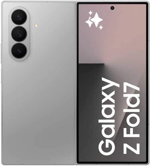 Išmanusis telefonas Samsung F966 Galaxy Z Fold 7 5G 12GB/512GB Sidabrinis Shadow