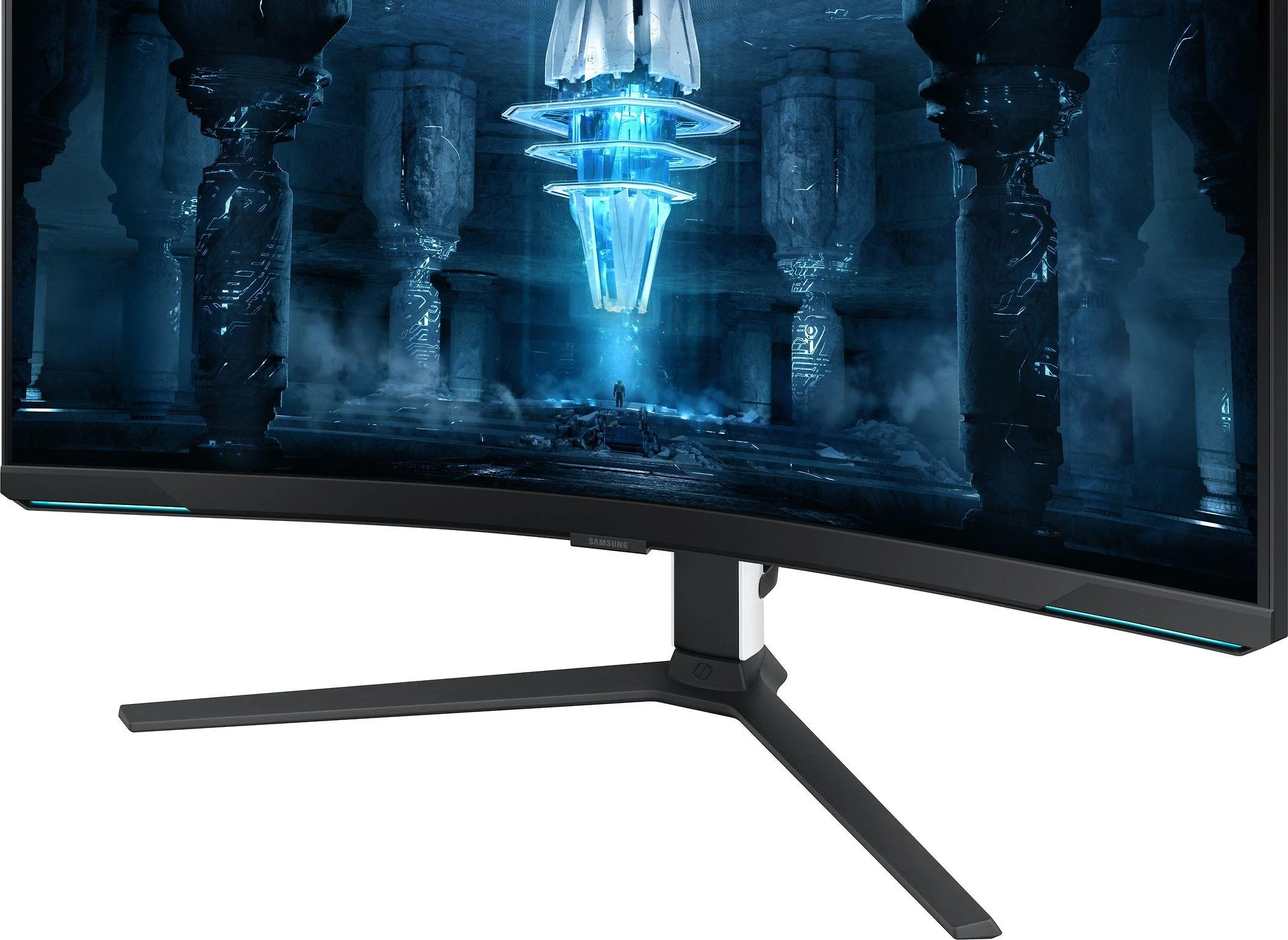 Samsung | Monitorius | G850 UHD | 32 " | VA | 16:9 | 240 Hz | 1 ms | 3840 x 2160 pikselių | 350 cd/m² | Baltas