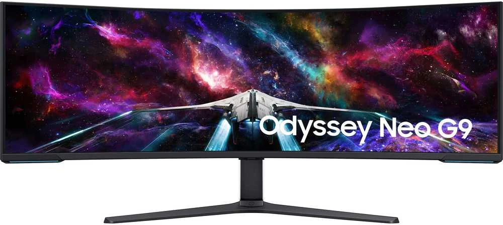 Monitorius Samsung | Odyssey Neo G9 G95NC curved screen | LS57CG952NUXEN | 57 " | VA | Double UHD | 32:9 | 240 Hz | 1 ms | 2160 pikselių | 350 cd/m² | HDMI jungtys quantity 3 | Baltas | Garantija 24 mėn.