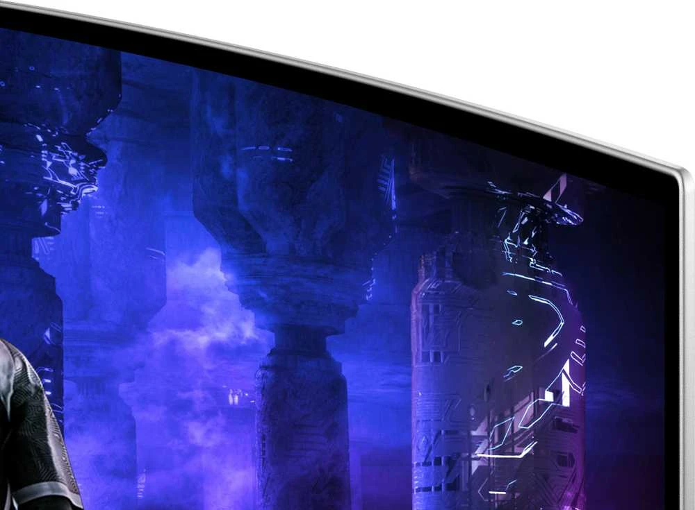Monitorius Samsung | LS49DG950SUXEN Odyssey G9 G95SD | 49 " | OLED | DQHD | 32:9 | 240 Hz | 5120 x 1440 pikselių | 250 cd/m² | HDMI jungtys quantity 1 | Sidabrinis
