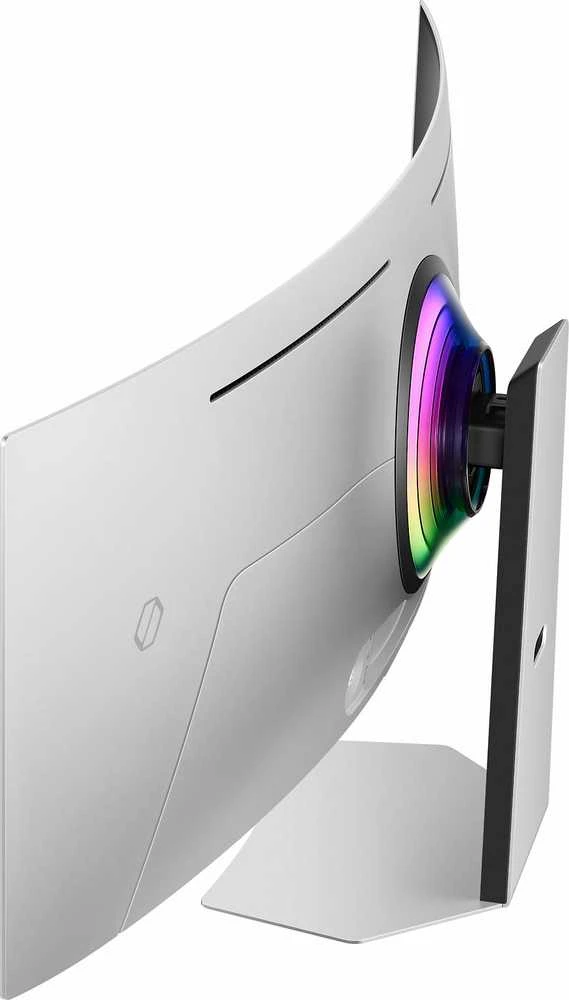 Monitorius Samsung | LS49DG950SUXEN Odyssey G9 G95SD | 49 " | OLED | DQHD | 32:9 | 240 Hz | 5120 x 1440 pikselių | 250 cd/m² | HDMI jungtys quantity 1 | Sidabrinis