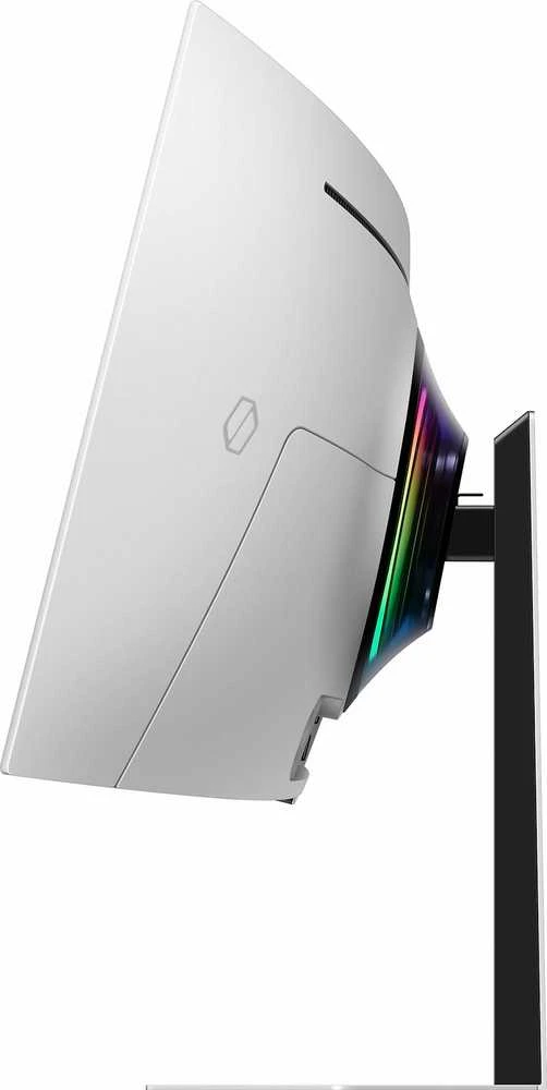 Monitorius Samsung | LS49DG950SUXEN Odyssey G9 G95SD | 49 " | OLED | DQHD | 32:9 | 240 Hz | 5120 x 1440 pikselių | 250 cd/m² | HDMI jungtys quantity 1 | Sidabrinis