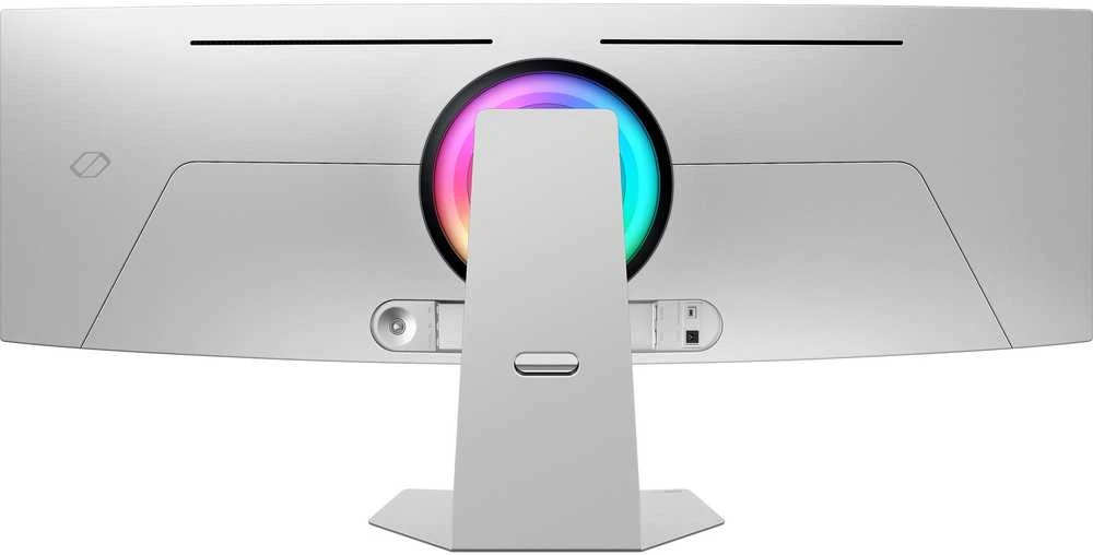 Monitorius Samsung | LS49DG950SUXEN Odyssey G9 G95SD | 49 " | OLED | DQHD | 32:9 | 240 Hz | 5120 x 1440 pikselių | 250 cd/m² | HDMI jungtys quantity 1 | Sidabrinis