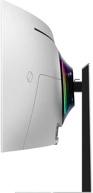 Monitorius Samsung | LS49DG950SUXEN Odyssey G9 G95SD | 49 " | OLED | DQHD | 32:9 | 240 Hz | 5120 x 1440 pikselių | 250 cd/m² | HDMI jungtys quantity 1 | Sidabrinis