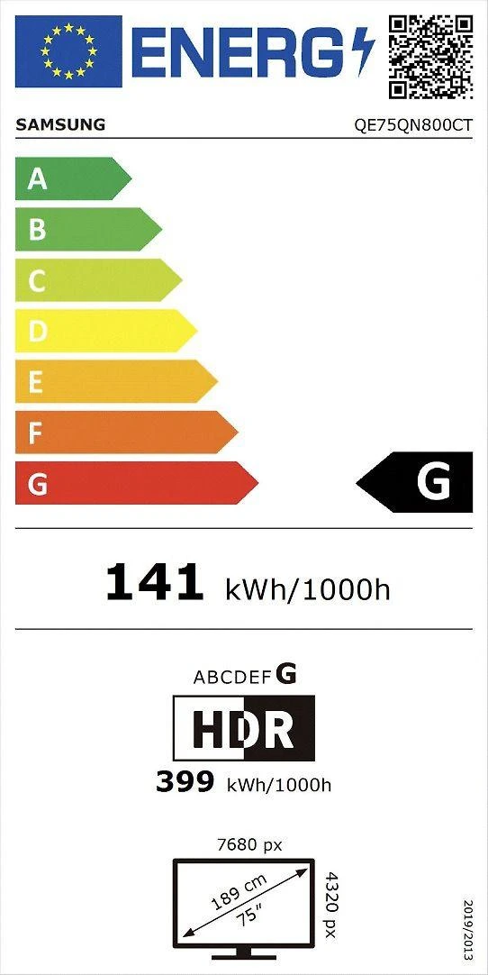 „Samsung Neo QLED 8K“ 75 colių QE75QN800CT televizorius