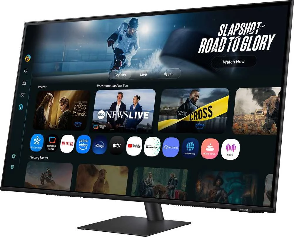 Samsung Smart Monitorius M7 (M70F) 43 4K-näyttö, musta