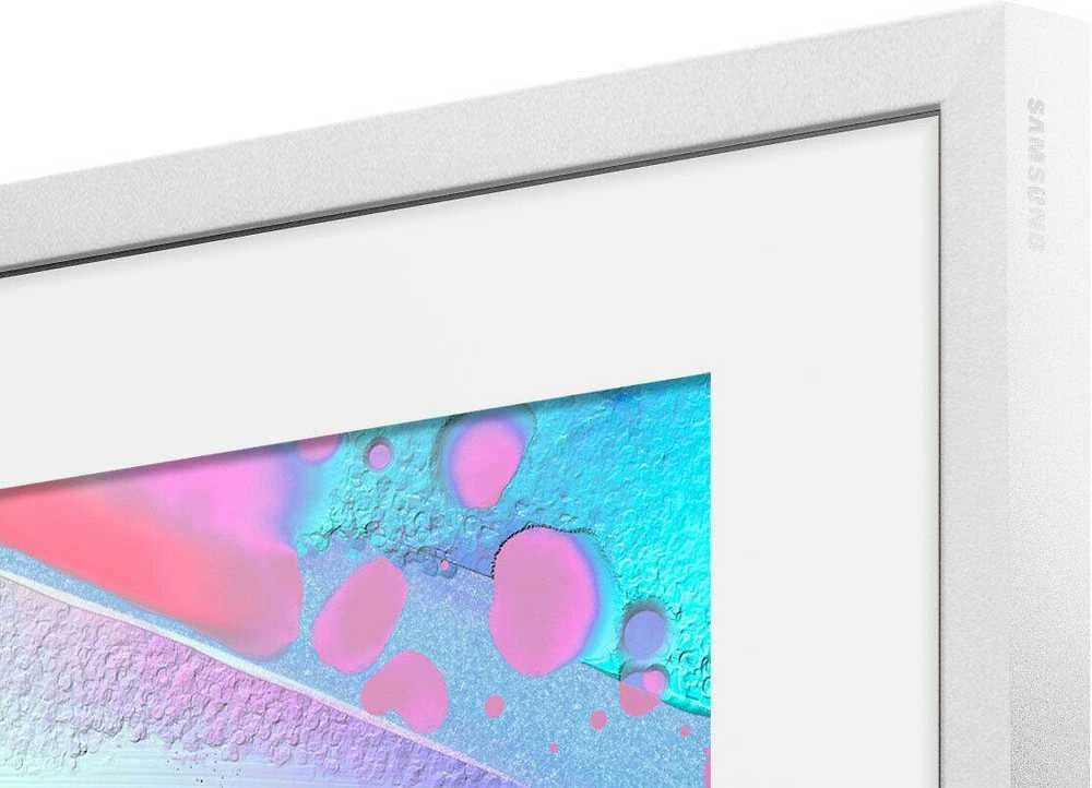 SAMSUNG Frame 50 Baltas Modern 2021 90 degree square