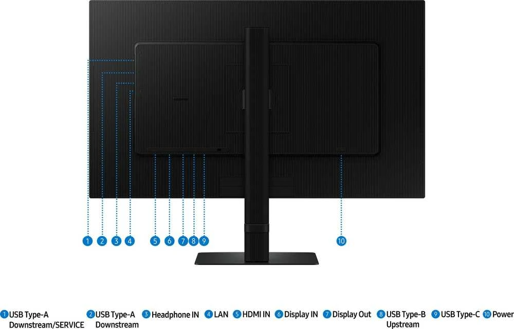 Monitorius Samsung Viewfinity S6 (LS27D604UAUXEN)