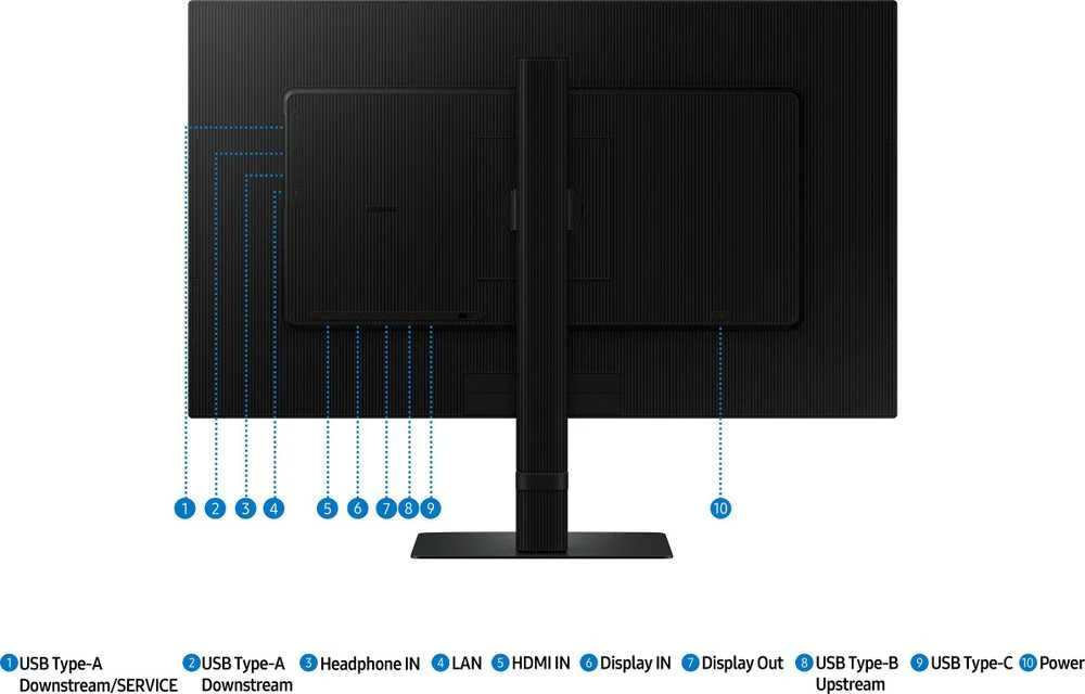 Samsung | LS27D600UAUXEN | 27 " | IPS | QHD | 16:9 | 100 Hz | 5 ms | 2560 x 1440 pikselių | 350 cd/m² | HDMI jungtys quantity 1 | Juodas