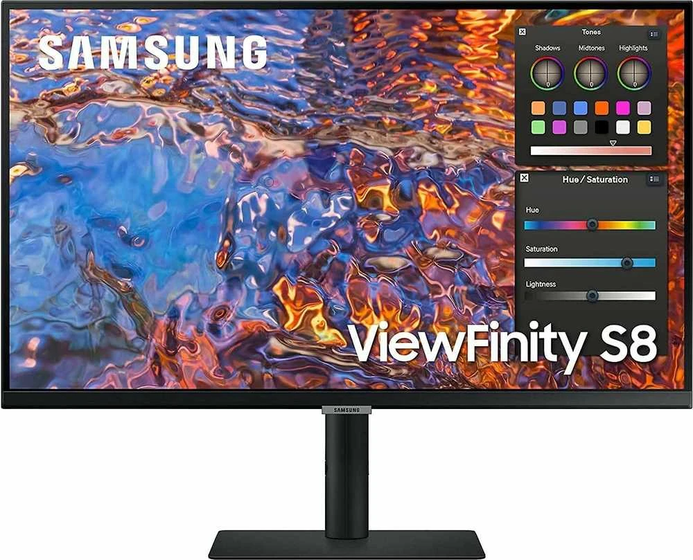 Monitorius - Samsung S27B800TGU 27" 4K UHD IPS Thunderbolt 4 Juodas