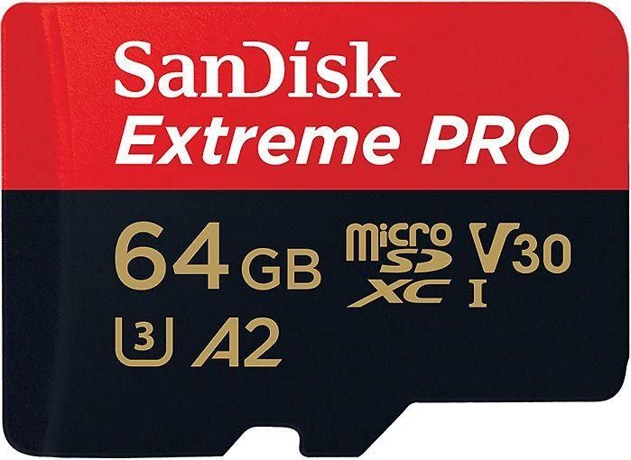 Atminties kortelė SanDisk Extreme PRO microSDXC™ UHS-I CARD, 64 GB