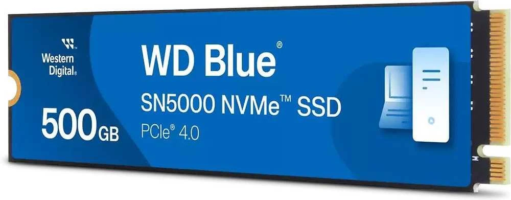 Western Digital 500 GB WD Blue SN5000 NVME SSD/PCIE GEN 4.0 UP TO 5150 MB/S RS