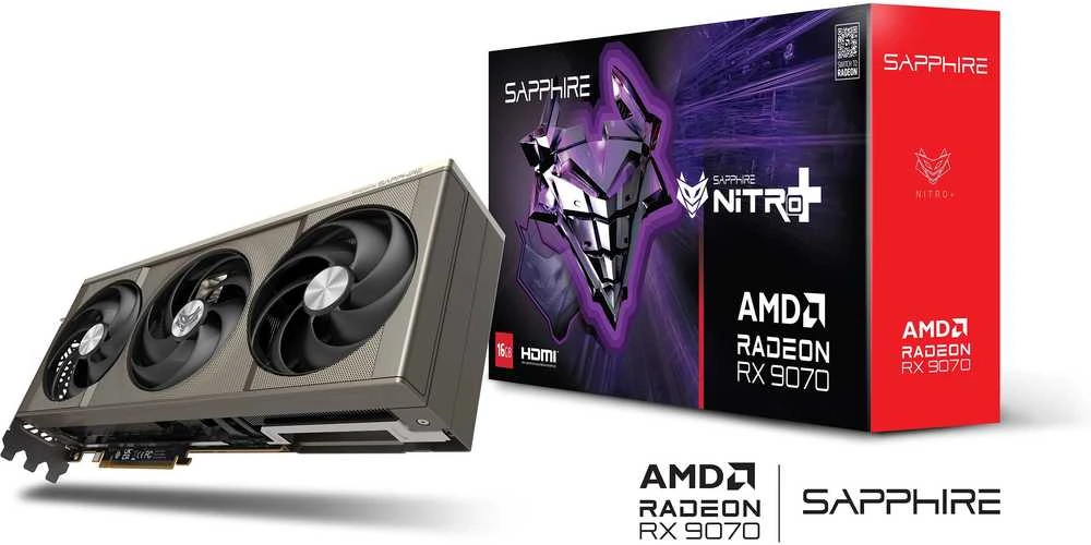 Sapphire NITRO+ Radeon RX 9070 AMD 16 GB GDDR6