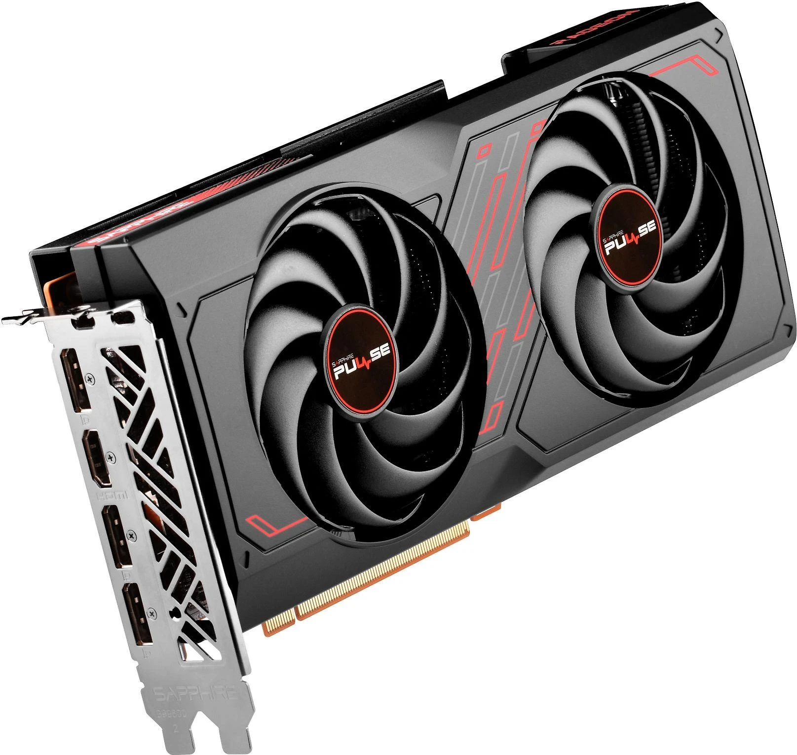 Vaizdo plokštė SAPPHIRE AMD Radeon RX 7600, 8 GB, GDDR6, 128 bitų, PCIE 4.0 8x, Dual Slot Fansink, 1xHDMI, 3xDisplayPort, 11324-01-20G