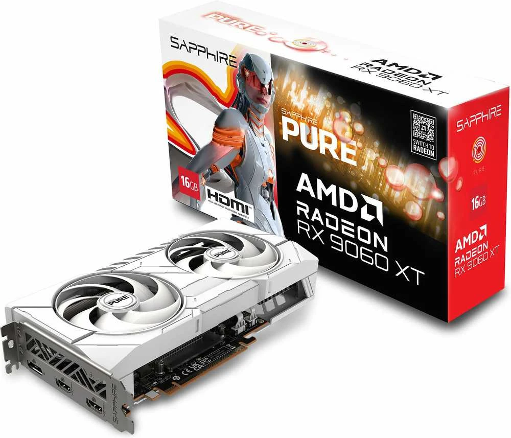 Vaizdo plokštė SAPPHIRE RX 9060 XT GAMING OC 16GB