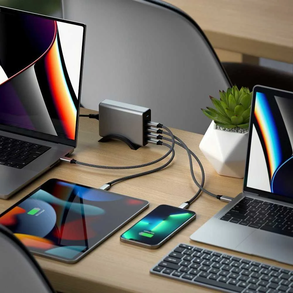 SATECHI 165W USB-C 4-Port PD GaN Charger - EU