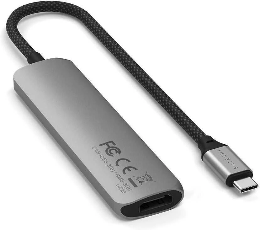 Satechi 4-in-1 USB-C adapteris: jungtys ir pintas laidas