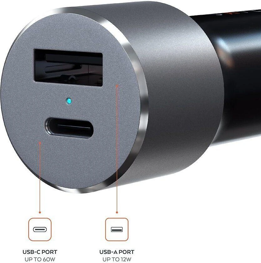 Satechi 72W USB-C 60W PD, USB-A (baterija)