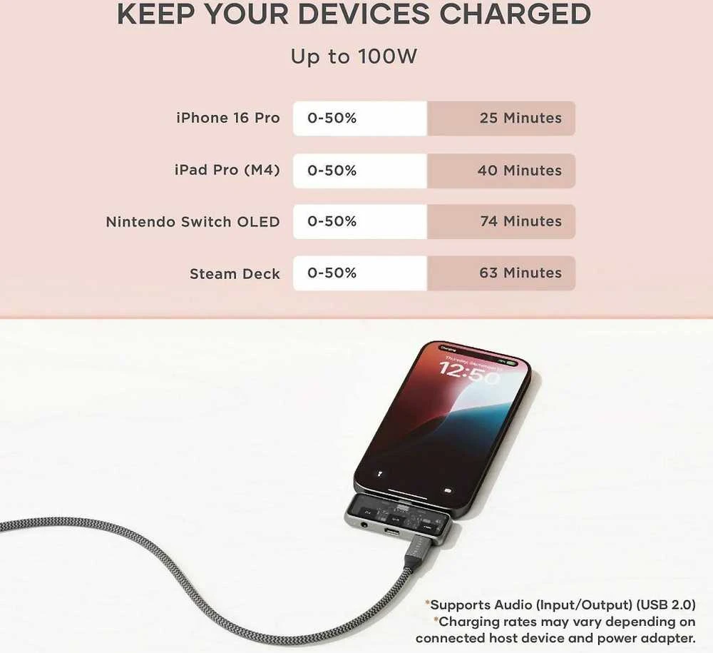 Adapteris ŠAKOTĖ 3in1 USB C Satechi Mobile XR ST-HXRAJM erškėčiai pilka