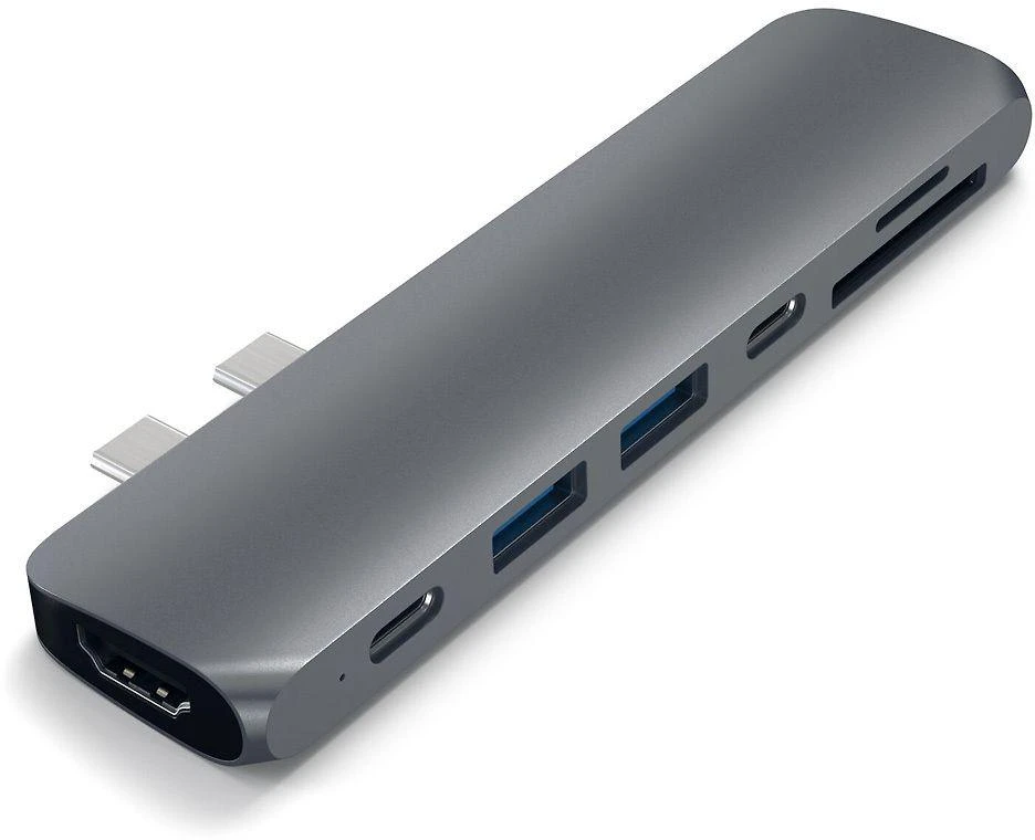 Apple Satechi USB-C 7 Multiport Kosminė pilka adapteris