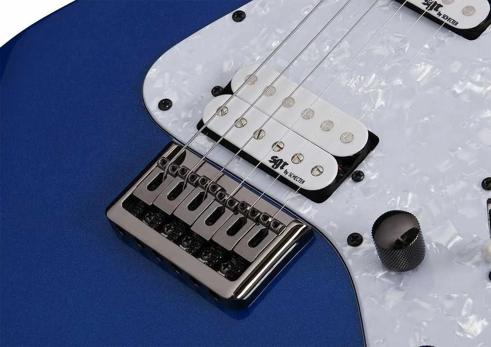 Schecter Guitar Research Schecter SGR Banshee-6 elektrinė gitara, Electric Mėlyna