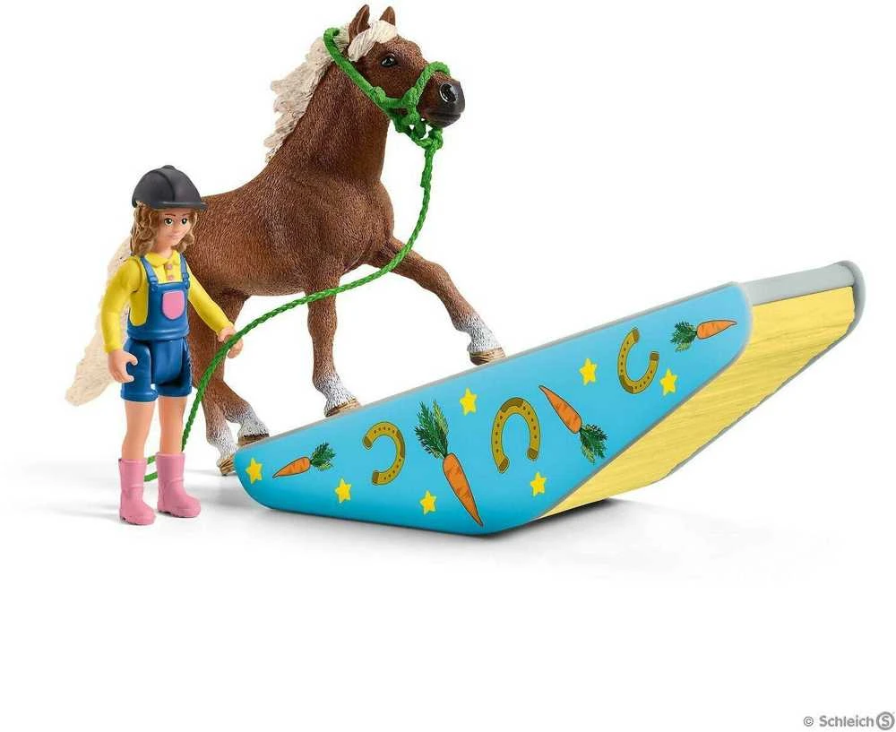 Schleich Farm World 42481 – ponių vikrumo pratimas