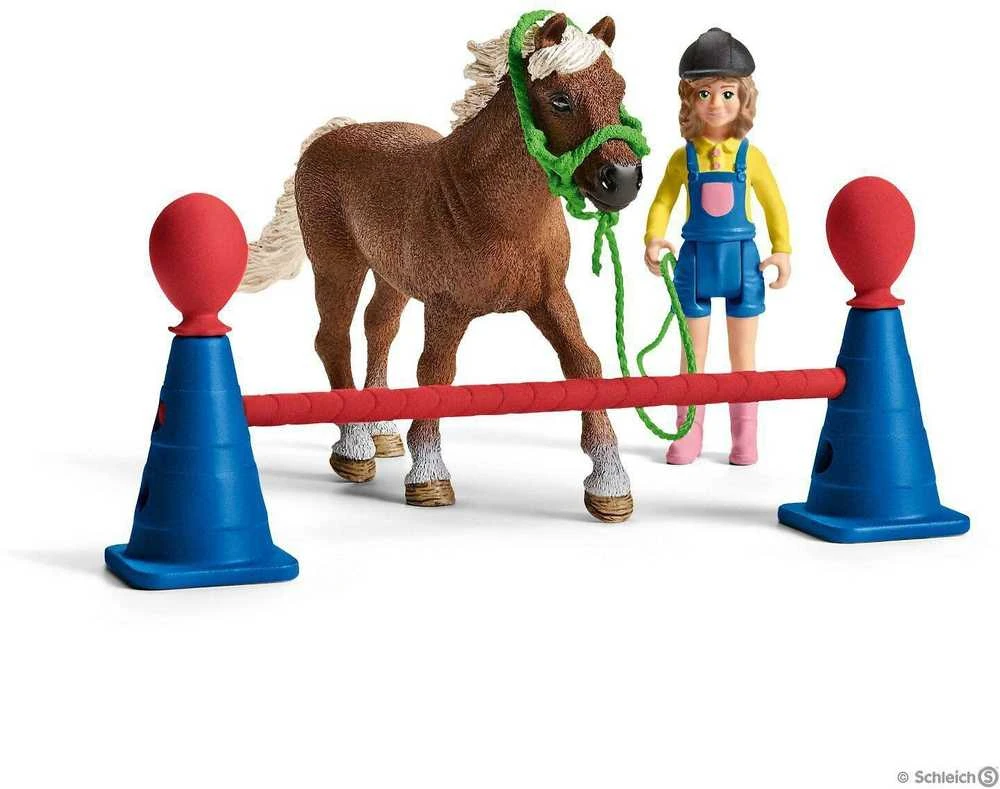 Schleich Farm World 42481 – ponių vikrumo pratimas