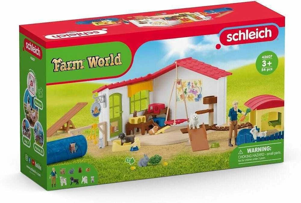 SCHLEICH FARM WORLD Gyvūnų viešbutis