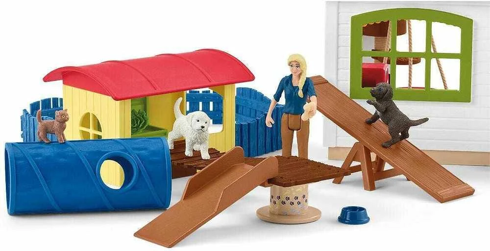 SCHLEICH FARM WORLD Gyvūnų viešbutis