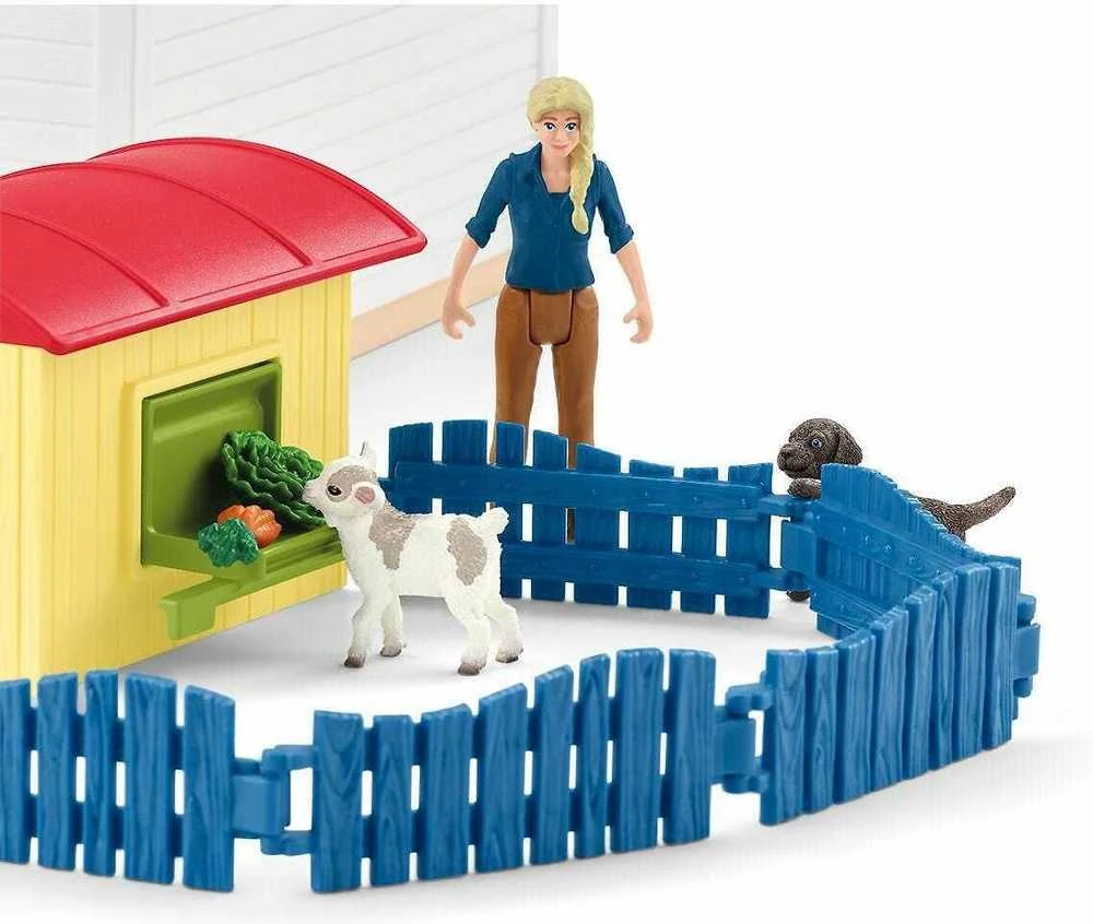 SCHLEICH FARM WORLD Gyvūnų viešbutis