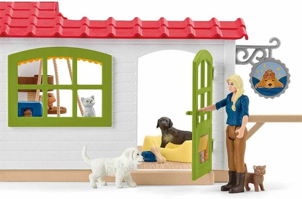 SCHLEICH FARM WORLD Gyvūnų viešbutis