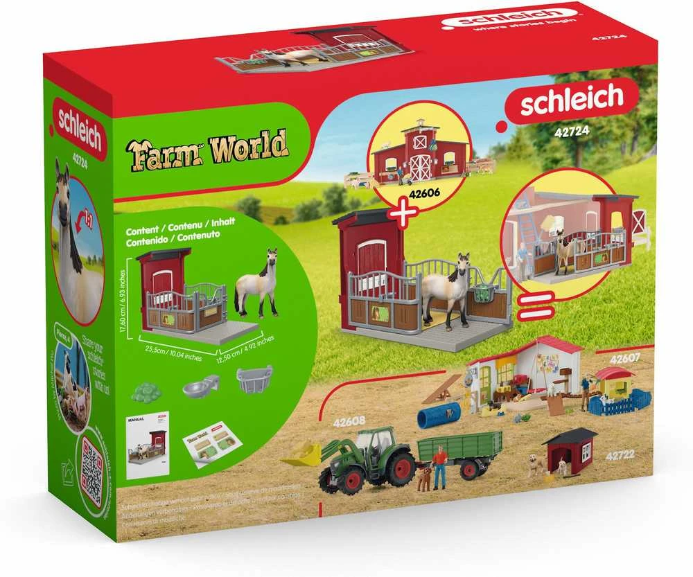 Schleich Figūrėlė boksininko su mustango kumele